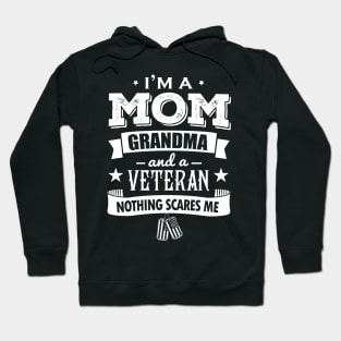 Mom Grandma Veteran Hoodie